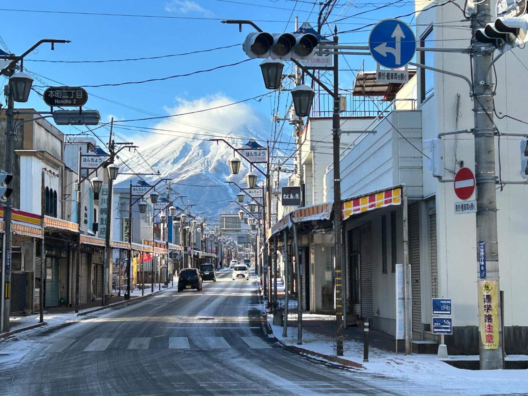 Guest House Fuji No Yado Akebono Building A - Vacation Stay 74316V Fujiyoshida Exterior foto